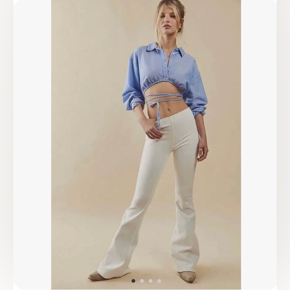 Free People Penny Pull On Flare Jeans